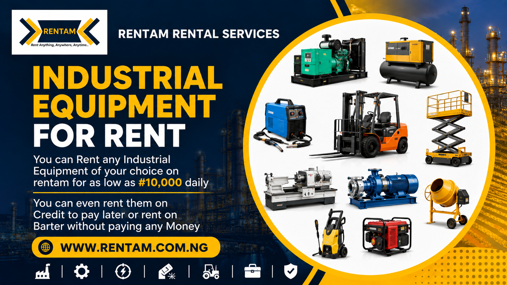 Industrial Equipment Rentals on Rentam: Your Complete Guide to Renting Industrial Machinery in Nigeria file_00000000f528820eb17213456b95bed9